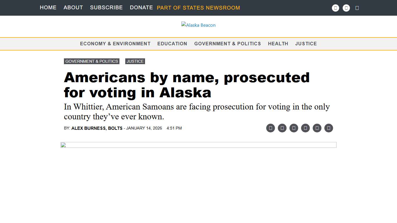 Americans by name, prosecuted for voting in Alaska | Alaska Beacon