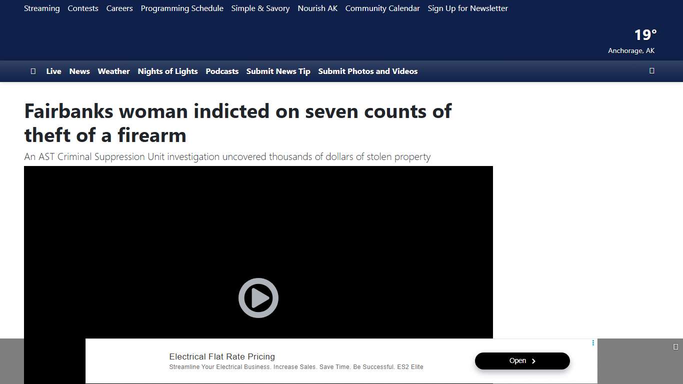 Fairbanks woman indicted on seven counts of theft of a firearm